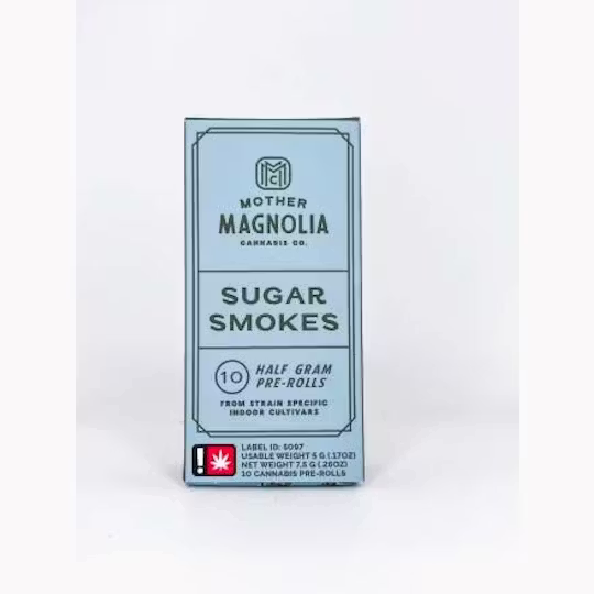 Mother Magnolia | SUGAR SMOKES: ALPHA BLUE Preroll 10pk