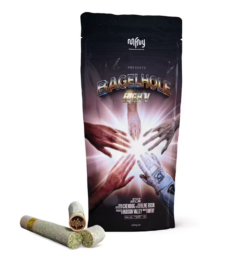 MFNY | Chem Dog x Chem Dog | Live Rosin Infused BagelHole Pre-Roll 2.5g