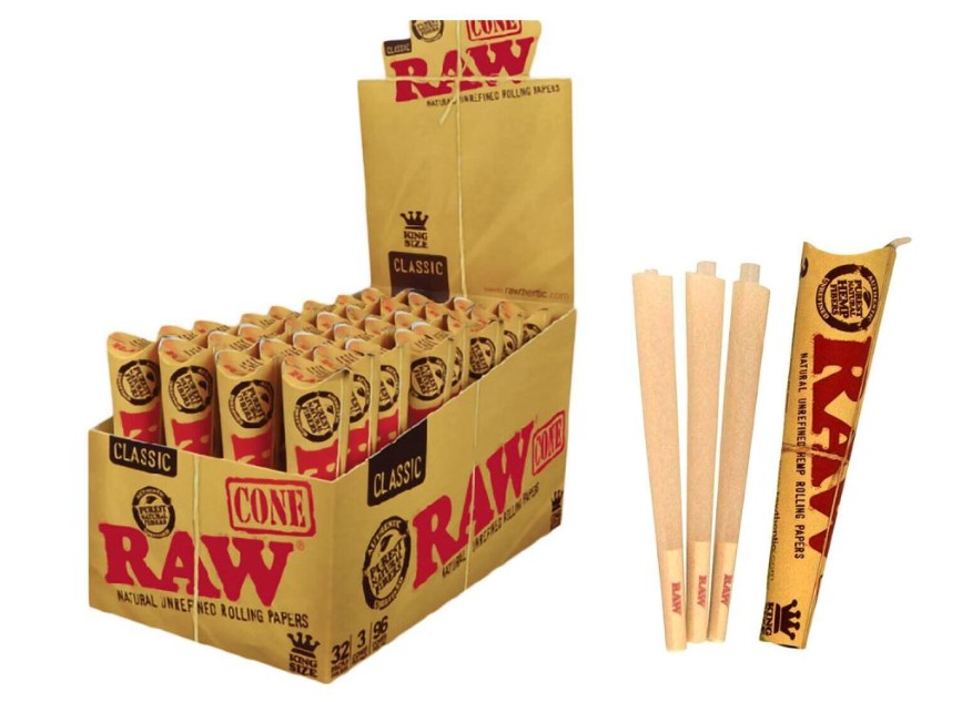 (4585) RAW Cones - 3ct