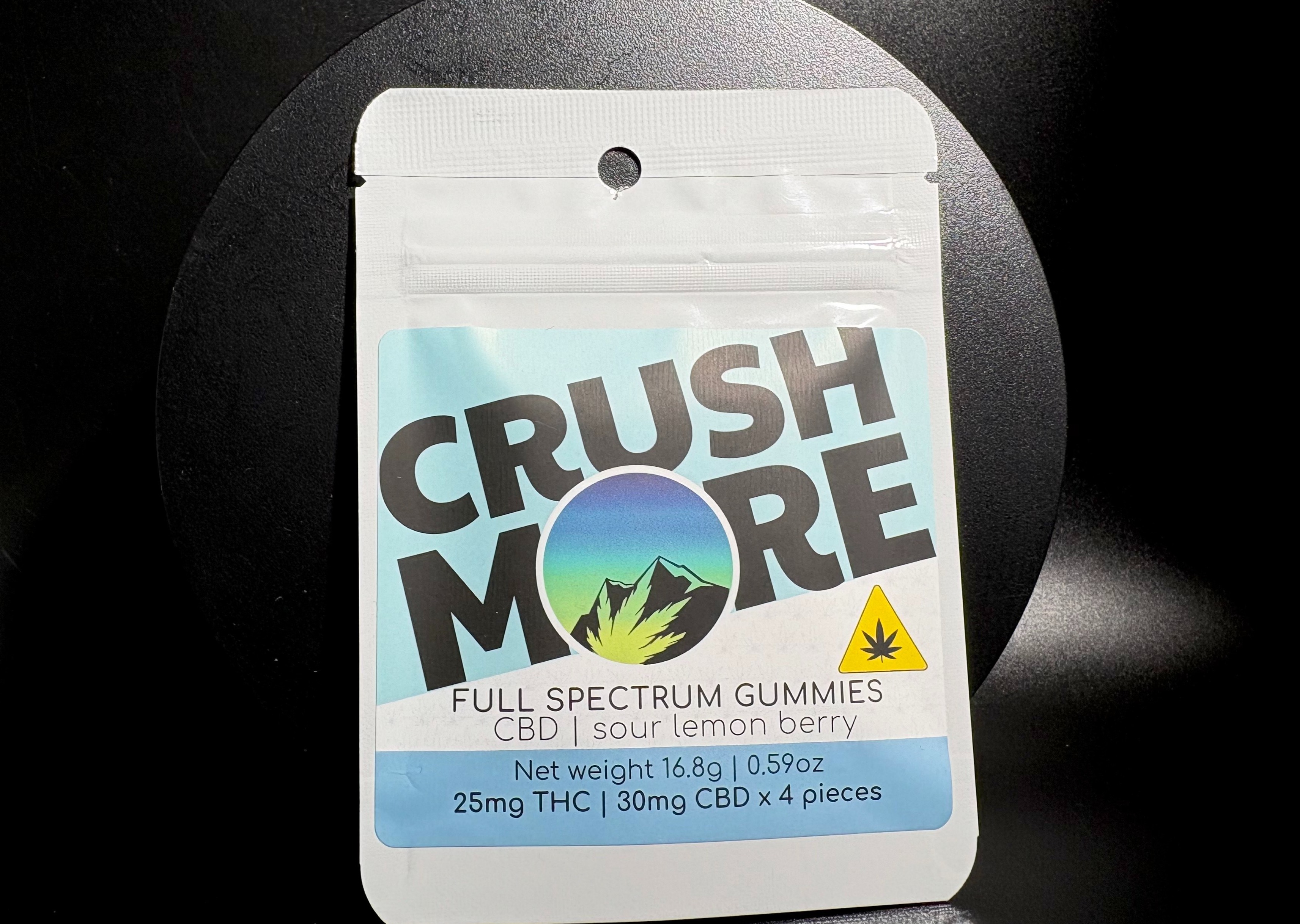 4 Piece Gummies - 100 MG - Sour Lemon Berry