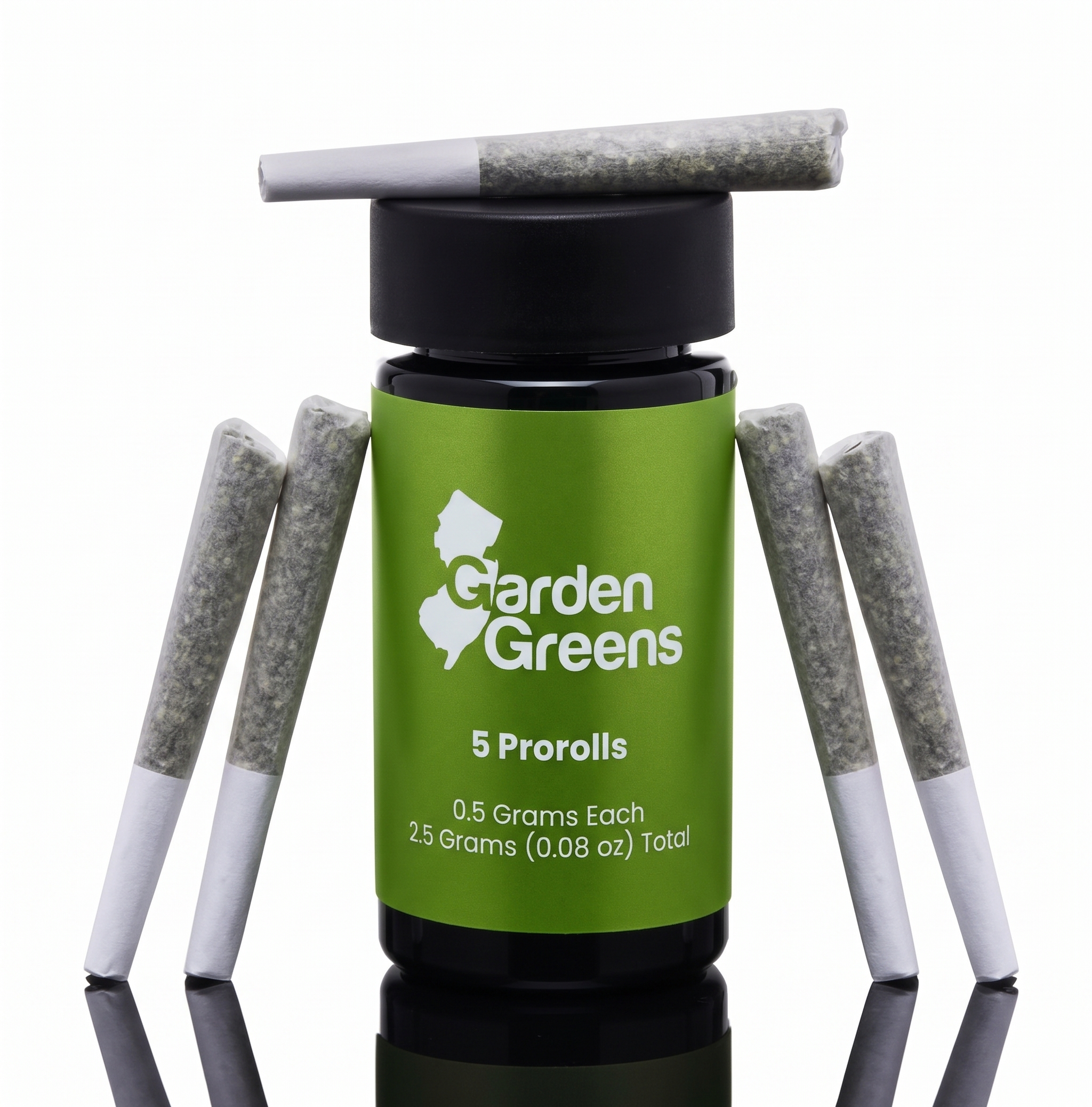 Garden Greens 5pk | GMO Cookies | 2.5g (Indica Dominant)
