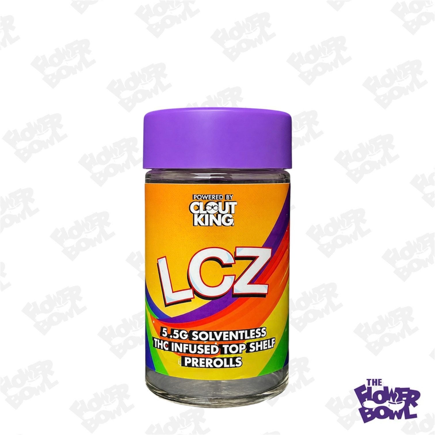 Clout King Terdiez: LCZ Bubble Hash Infused 5 Pack (.5g x 5)