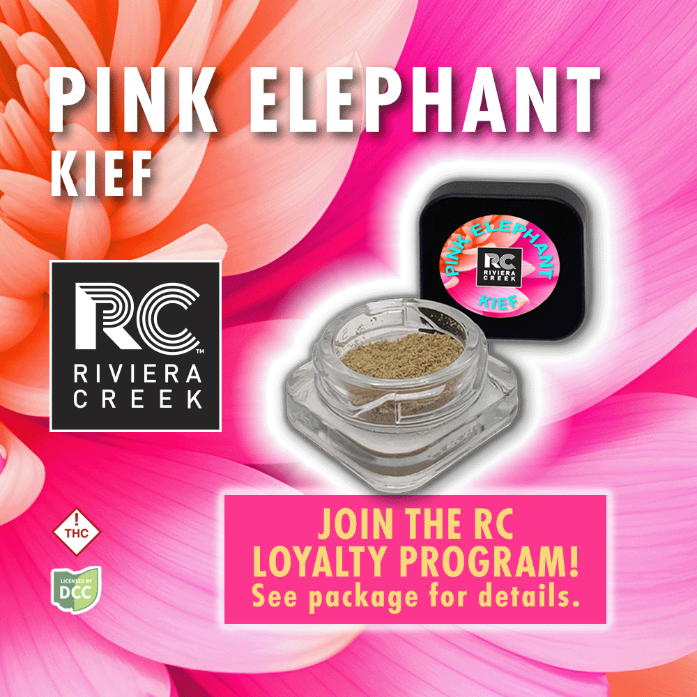 RC: Pink Elephant - Kief (1g)