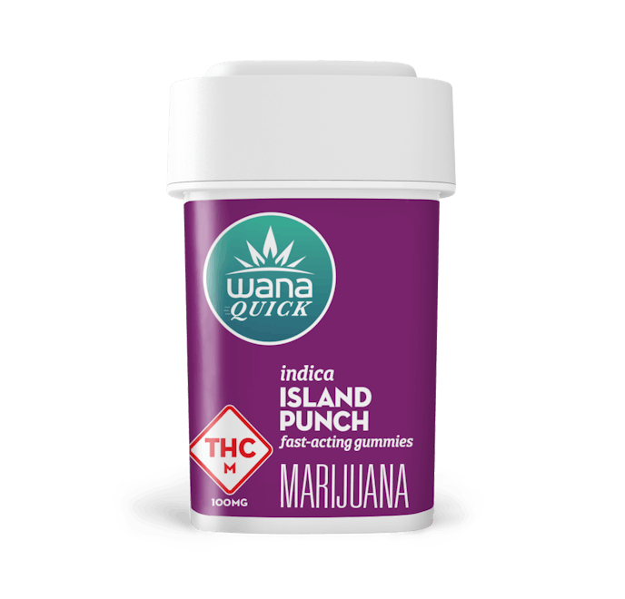 Island Punch Fast Acting Gummies 100mg