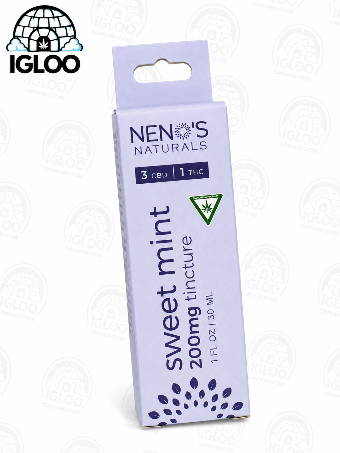 Neno's Naturals | 3:1 Tincture | Sweet Mint (CBD:THC)