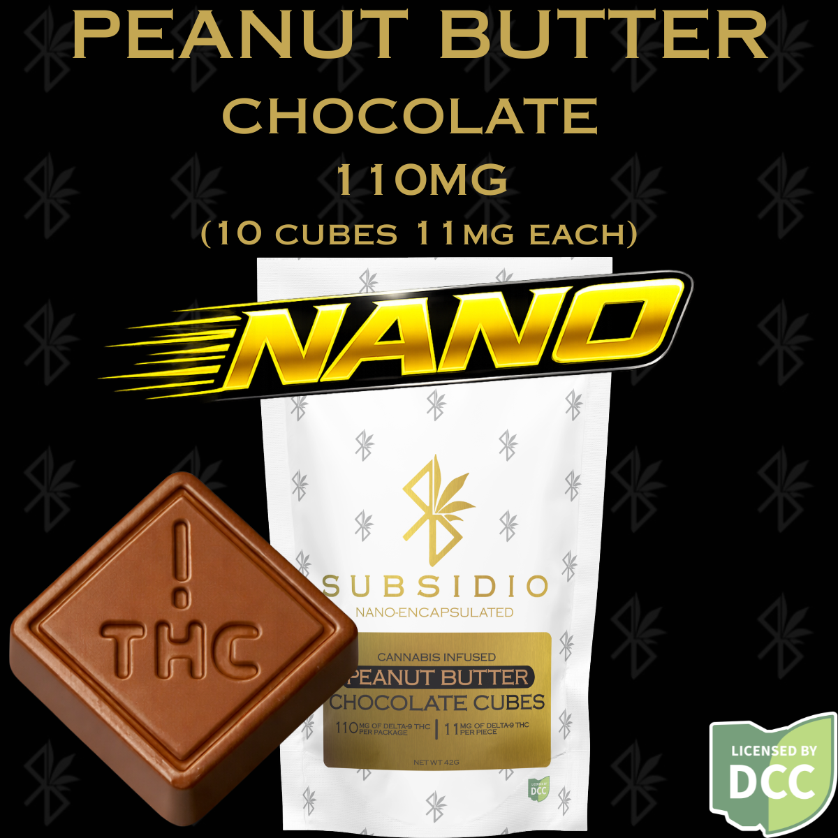 Peanut Butter Chocolate Time Infusion  | 110mg 10pk