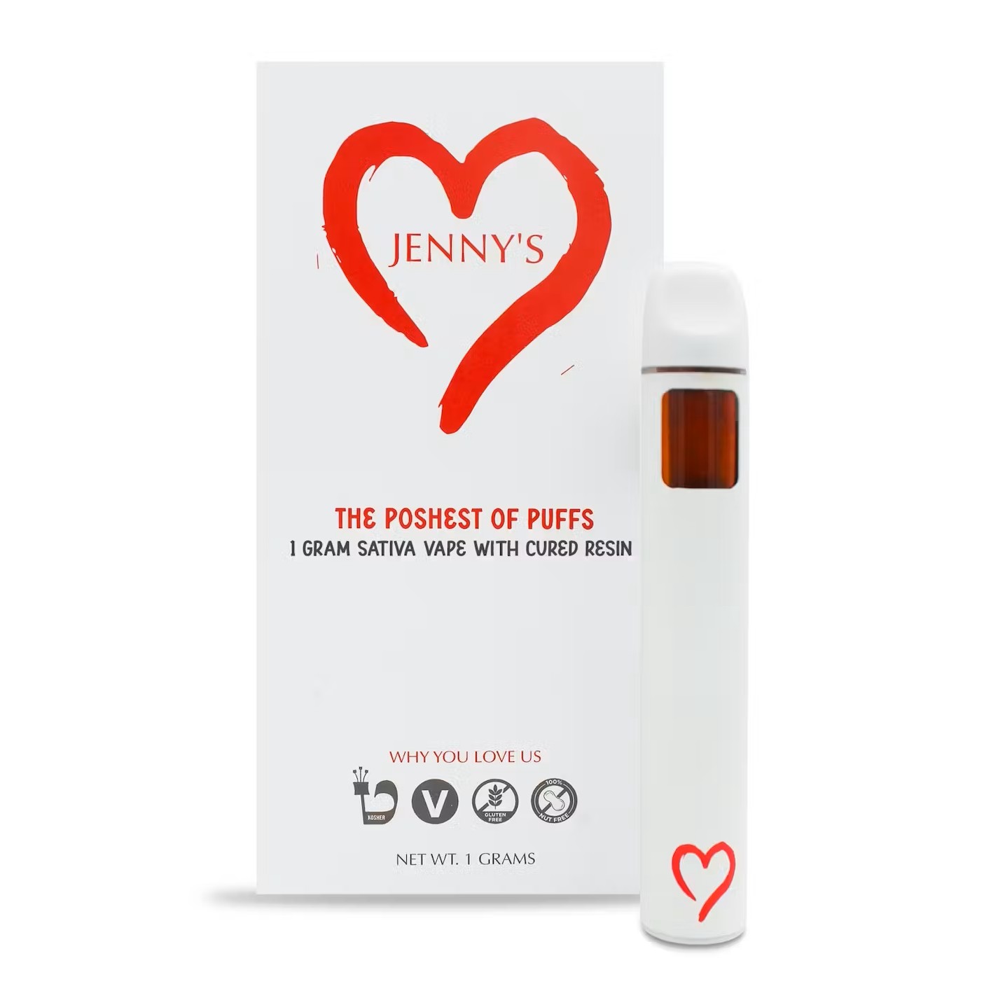 Jenny's - Acapulco Gold Cured Resin Disposable Vape - 1g