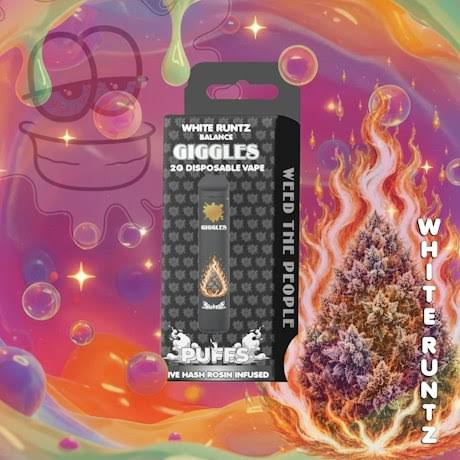 Giggles | White Runtz 2g Disposable