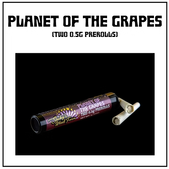 Sticky's | Planet Of The Grapes | 2pk Pre-roll