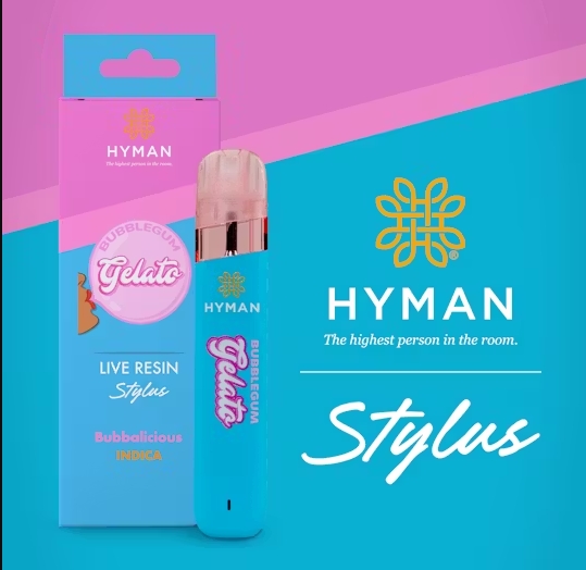 HYMAN - LIVE RESIN DISPOSABLE - BUBBLEGUM GELATO