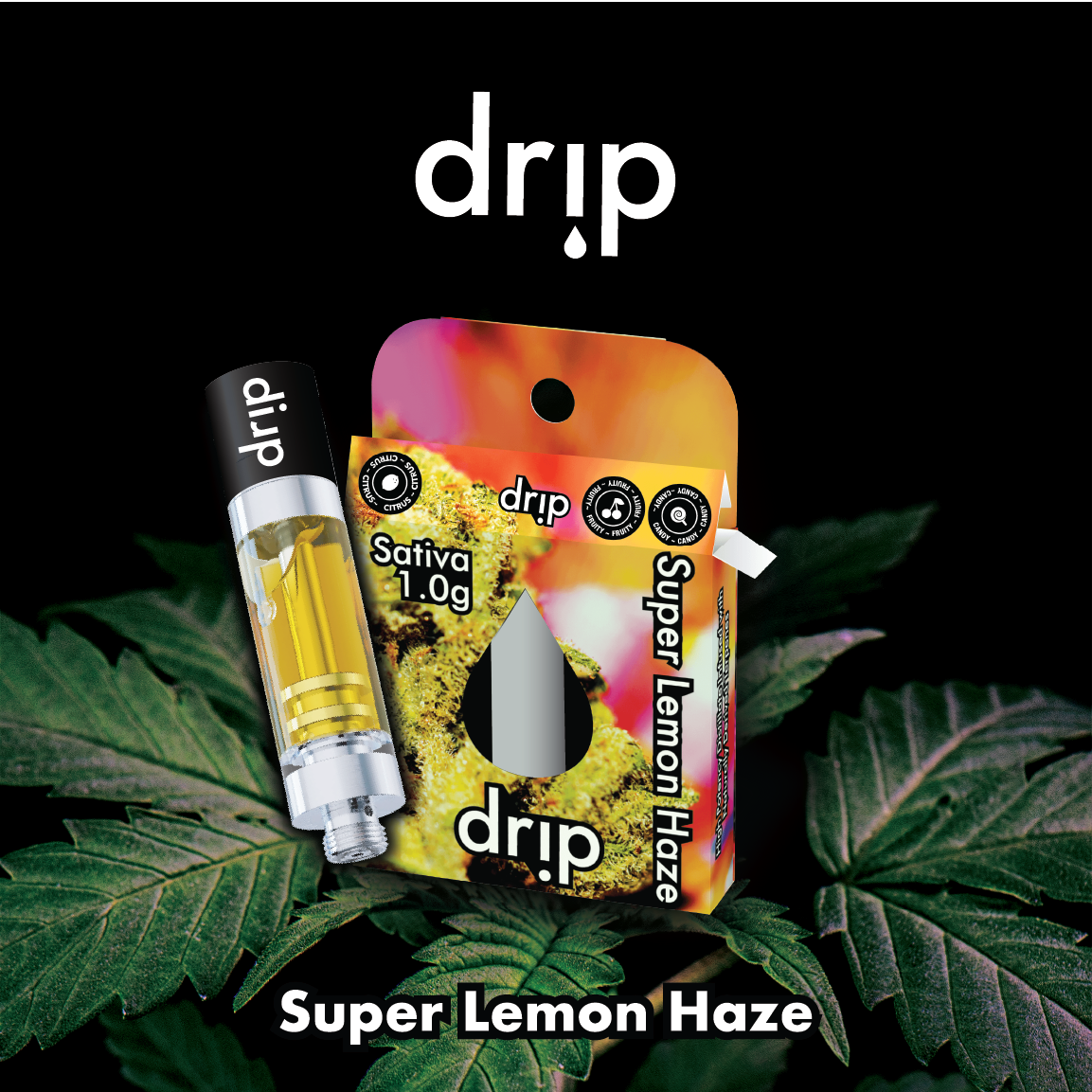 Super Lemon Haze 1g 510 Thread by Drip