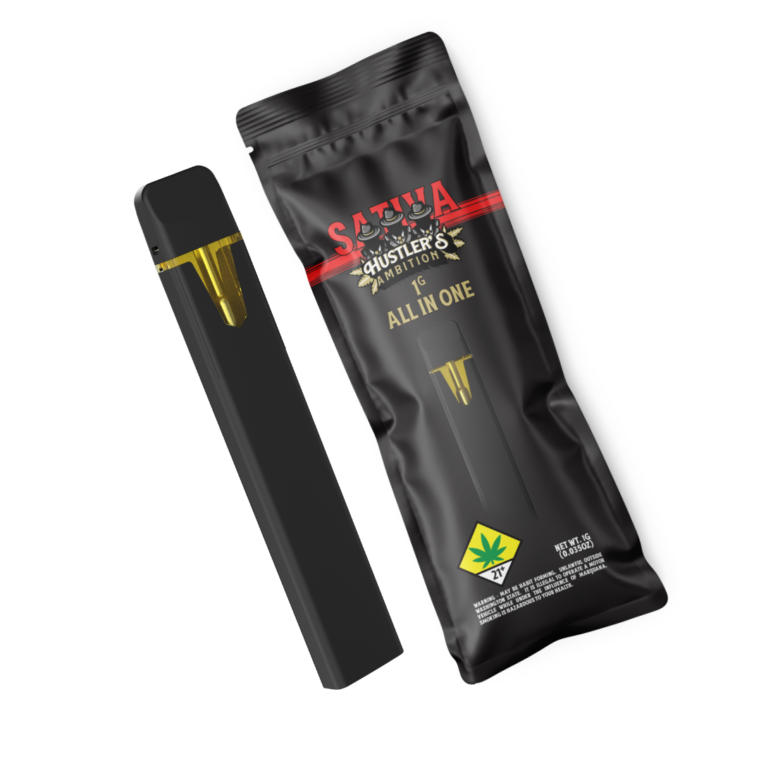 Strawberry Bon-Bon 1g Distillate Disposable (Hustler's Ambition)