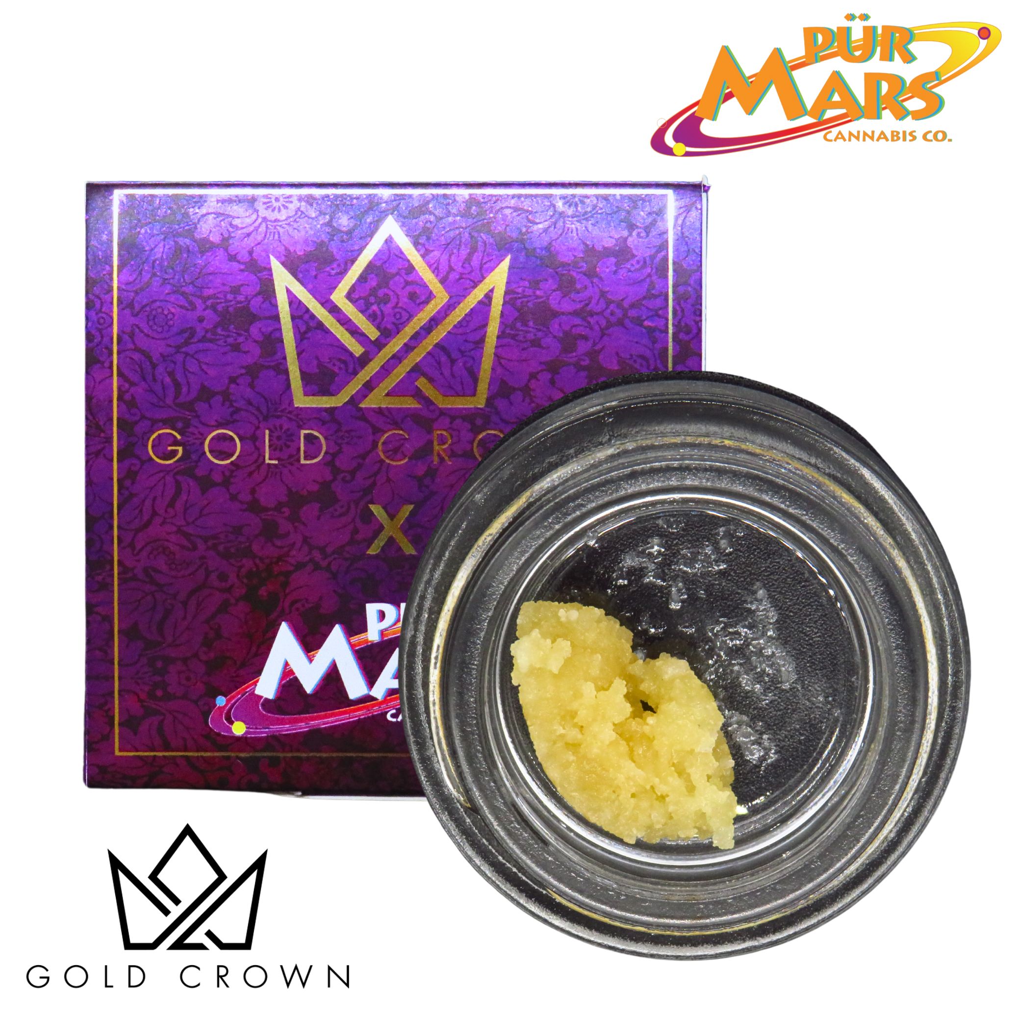 Gold Crown x Pur Mars - Purple Milk | Budder 1g