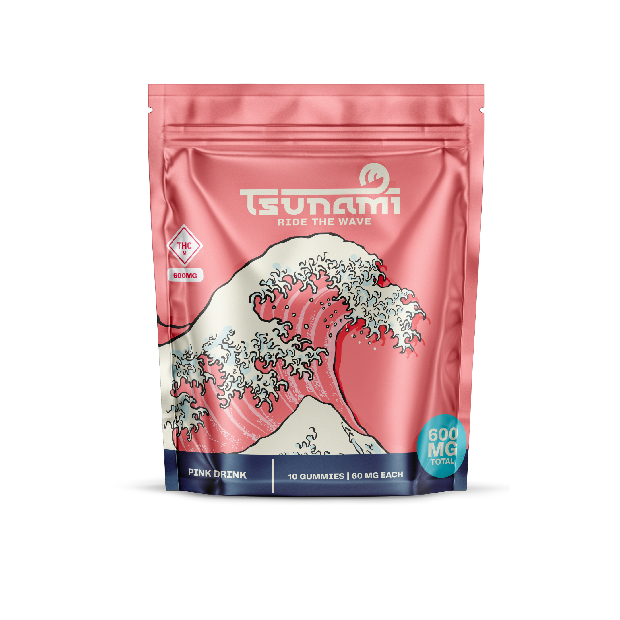 Pink Drink - Gummies - 600mg (10pk)