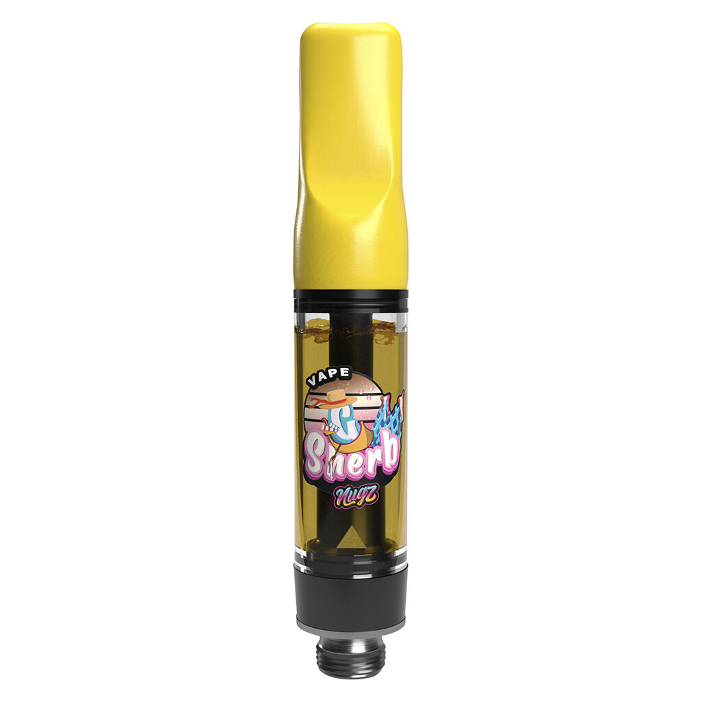 Nugz G Sherb Cured Resin 510 vape cartridge, 1g indica