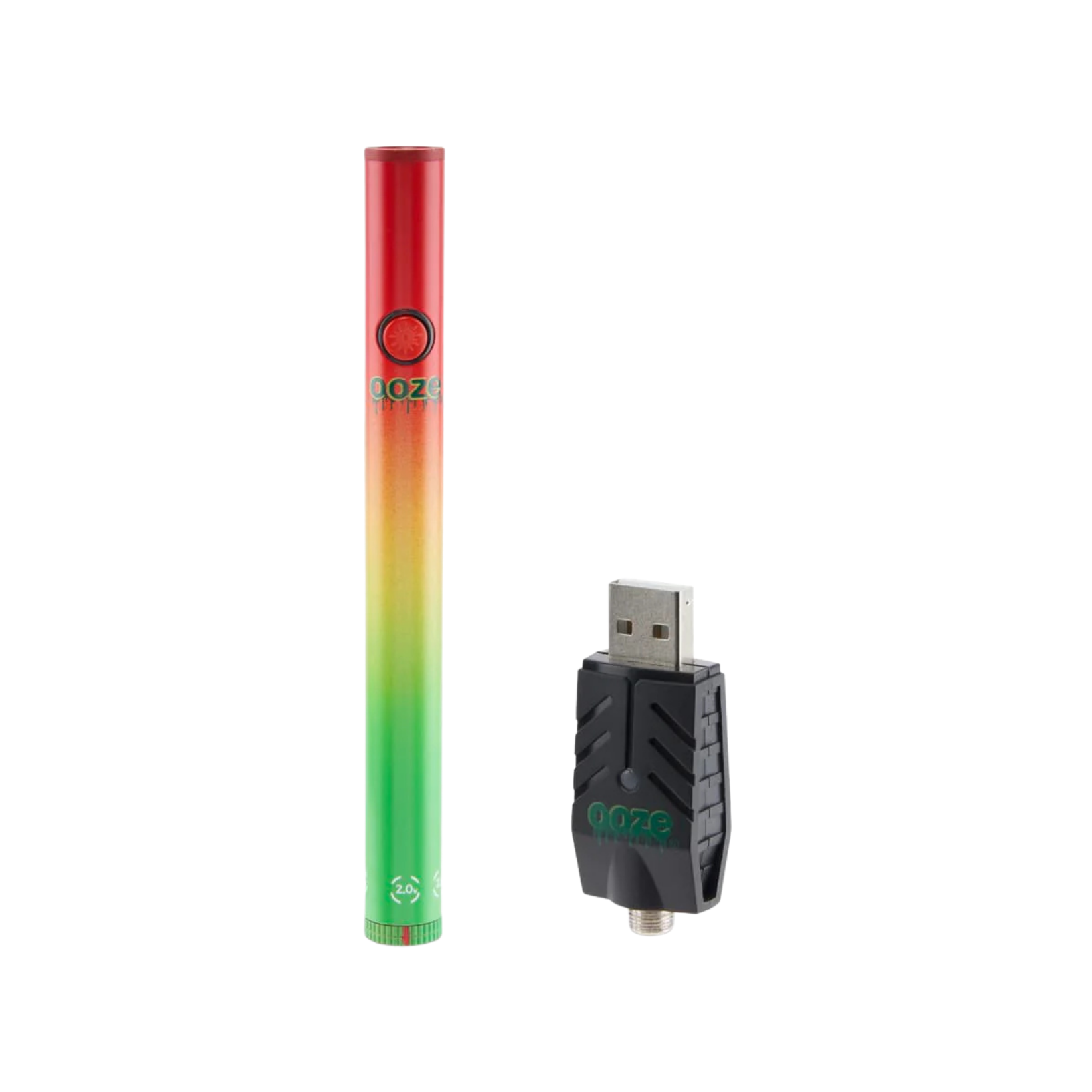 Ooze - Slim Twist 510 Thread Battery - Rasta