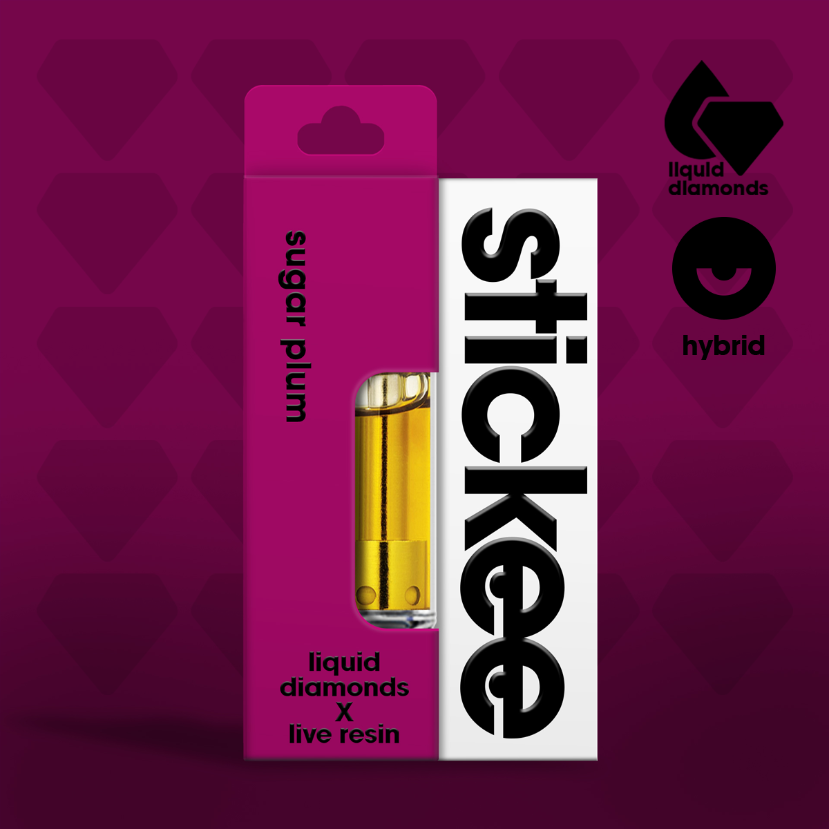 1g LR x LQD Vape Cart - Sugar Plum