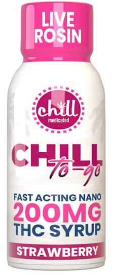 Chill To Go - Strawberry - 200mg Live Rosin Syrup