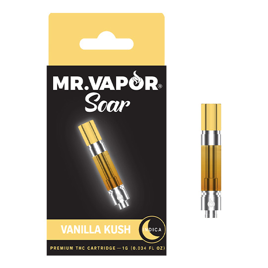 Mr. Vapor | 1g 510 Vape Cart | Vanilla Kush