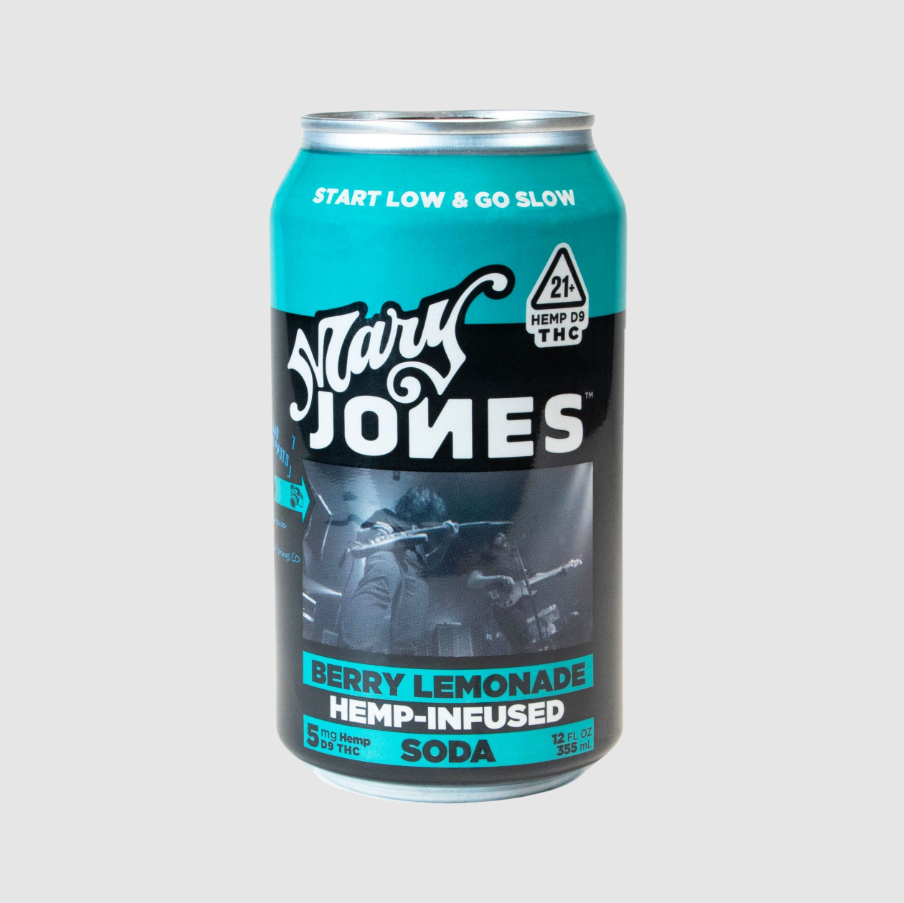Mary Jones | Berry Lemonade | Soda | 100mg