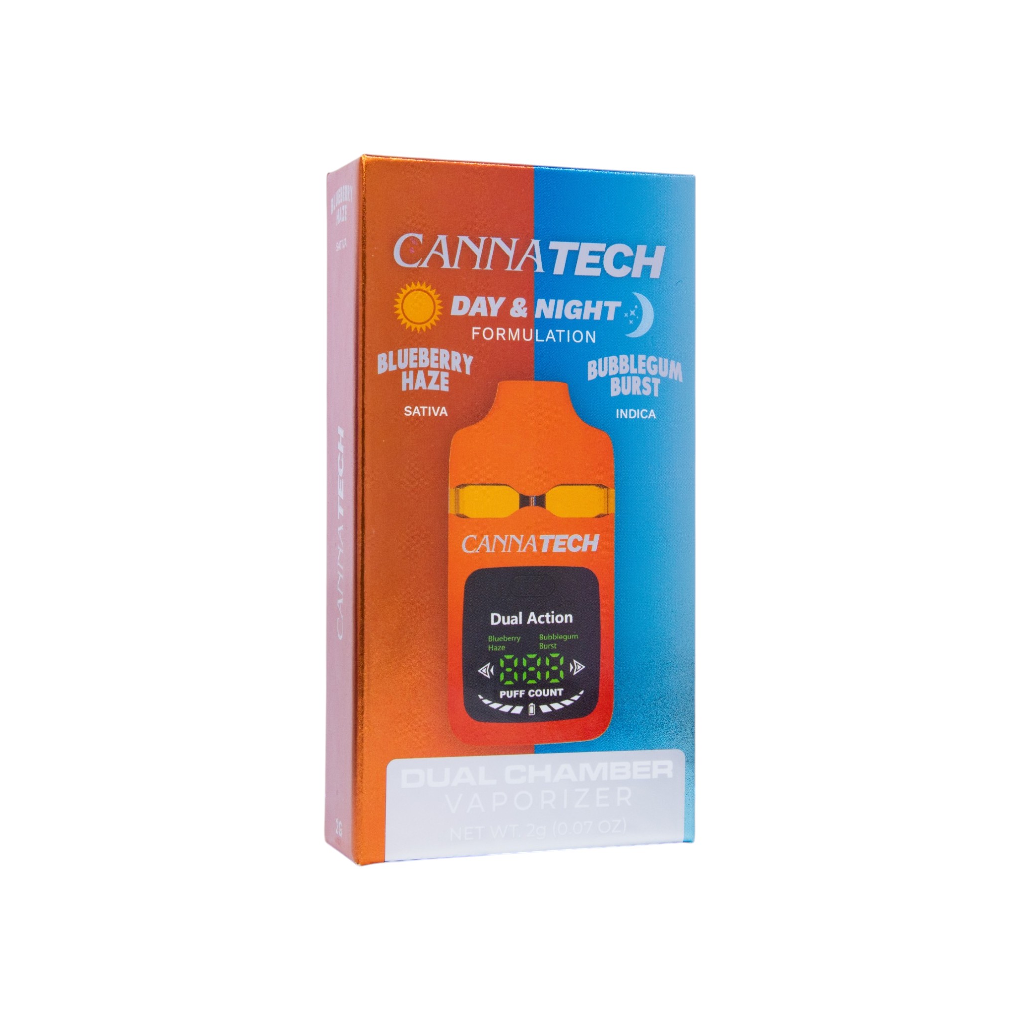 Cannatech Blueberry Haze x Bubblegum Burst Dual Chamber Vape