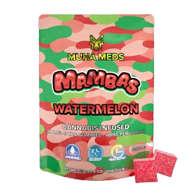 Mambas - 200MG Gummies - Watermelon