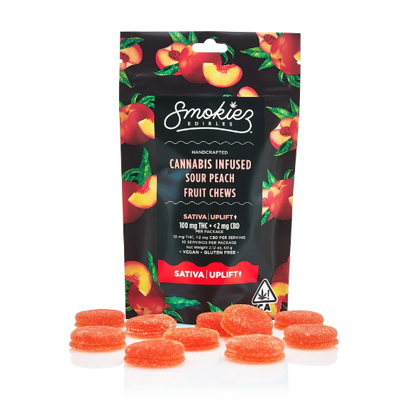 Smokiez Edibles: Chews - Sour Peach
