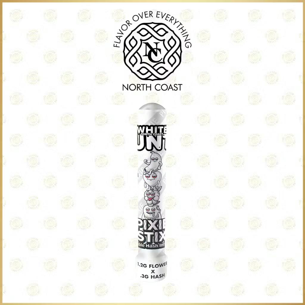 North Coast x Michigrown x Black Label Hash Rillo Pixie Stix | White Runtz (Tier 1)