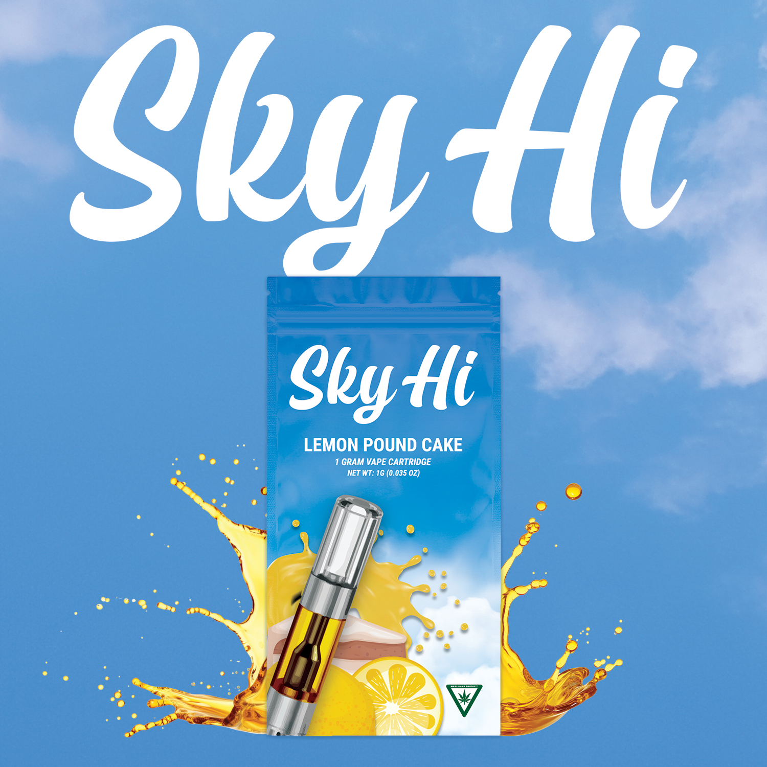 Sky Hi Cartridge | Lemon Pound Cake