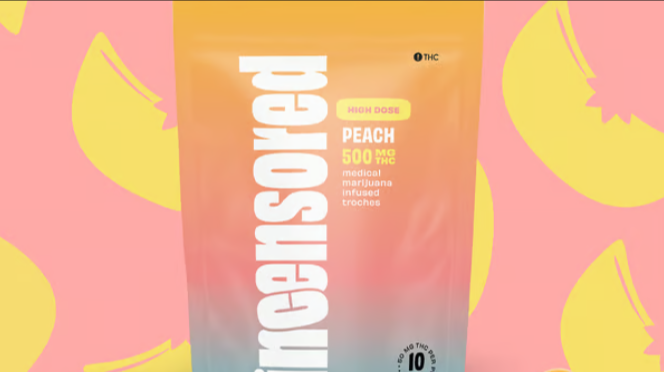 Peach Troches 10ct/50mg