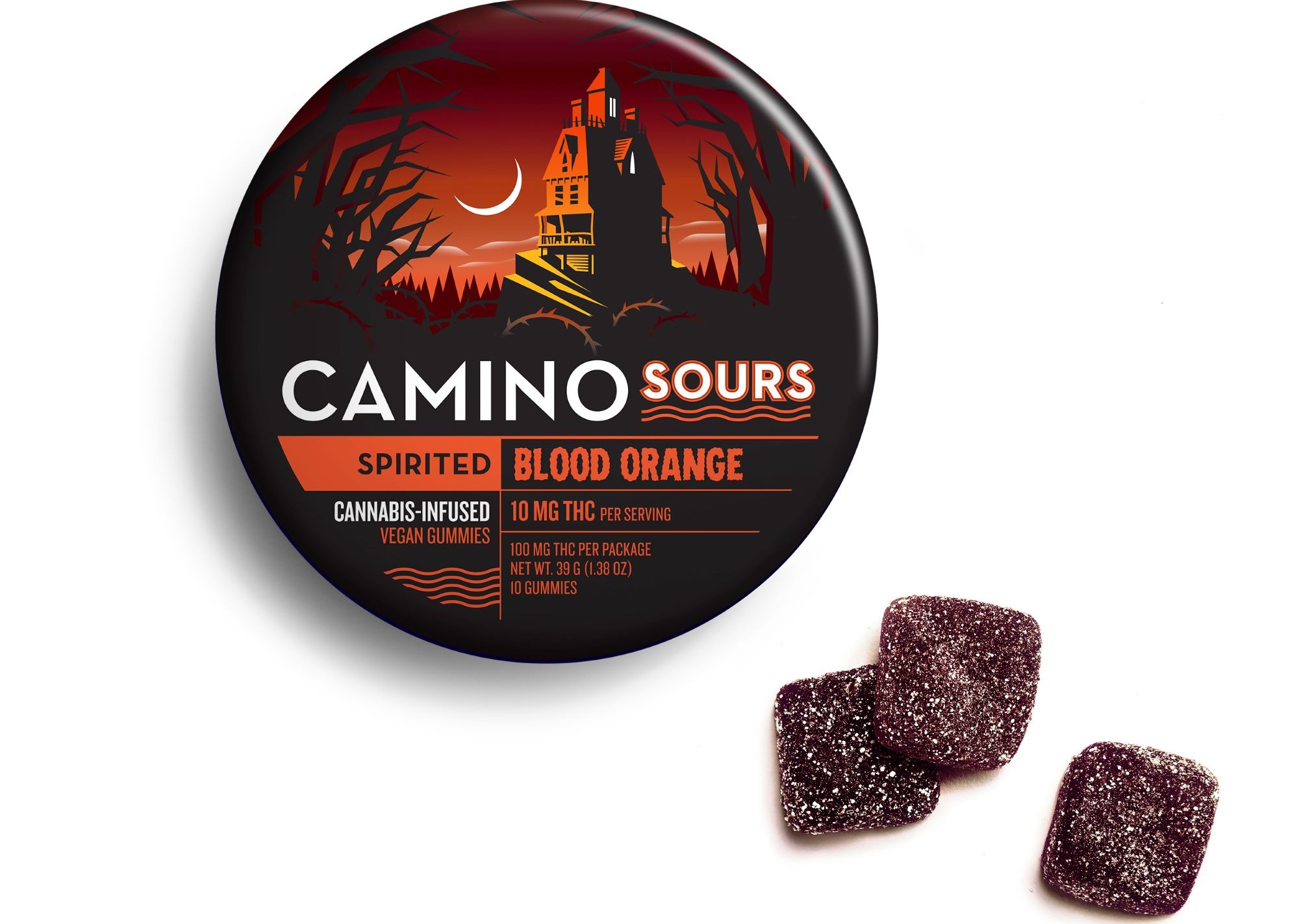 E47 Camino | Blood Orange | Sour Gummies | 10pk | 100mg