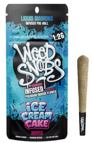 Infused Pre-Roll | Ice Cream Cake | 1.2g | Weed Snobs