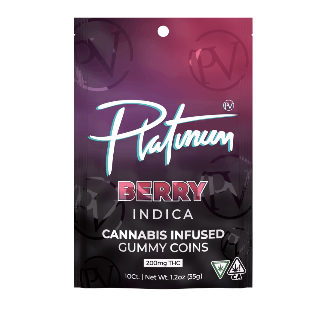 Platinum Vape: Berry 200MG Gummies (I)