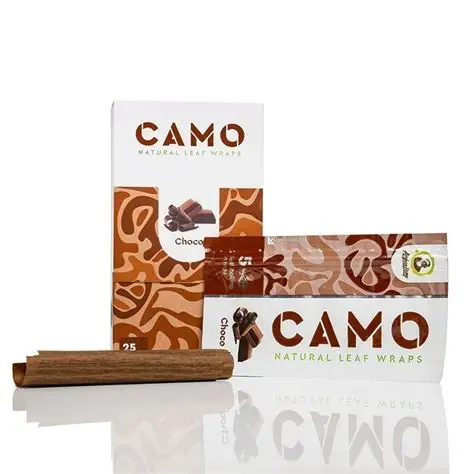 Camo - Choco - 5pk - Hemp Wraps