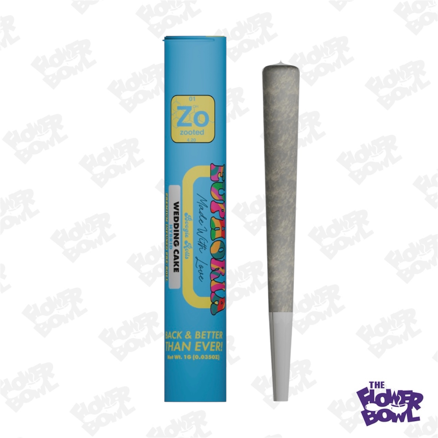 Zooted: Wedding Cake 1G Preroll (H)