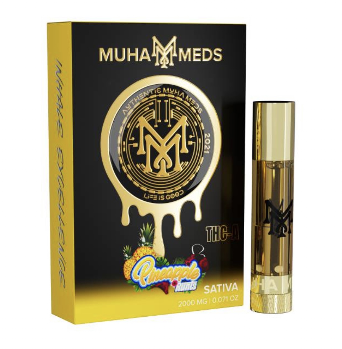 Muha: Pineapple Runtz 2G Cart (S)