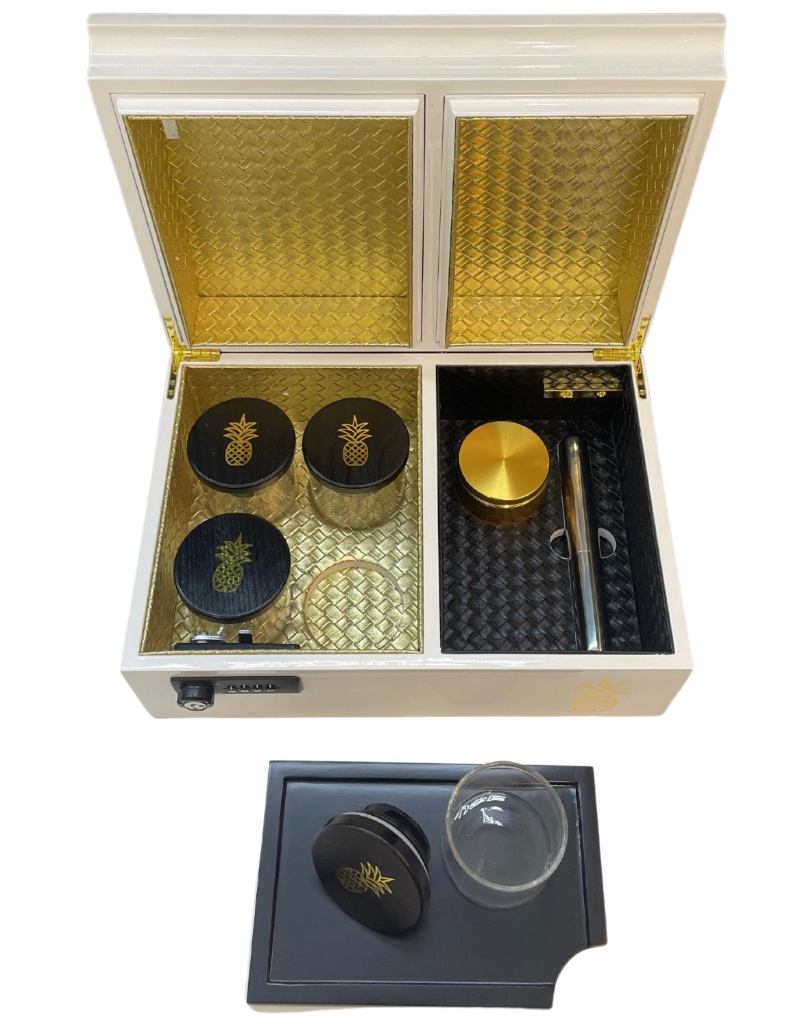 My Gold Pineapple Lockbox