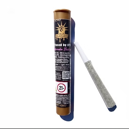 New York Honey | Watermelon Bubblegum | N'Fused Pre-Roll | 1g