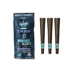 Moonrock Mini Blunt Gorilla Goo 3Pk