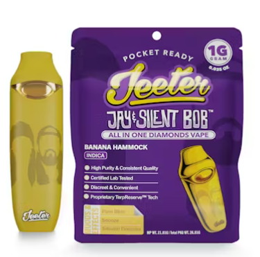 Jay & Silent Bob X Jeeter Banana Hammock All In One Vape