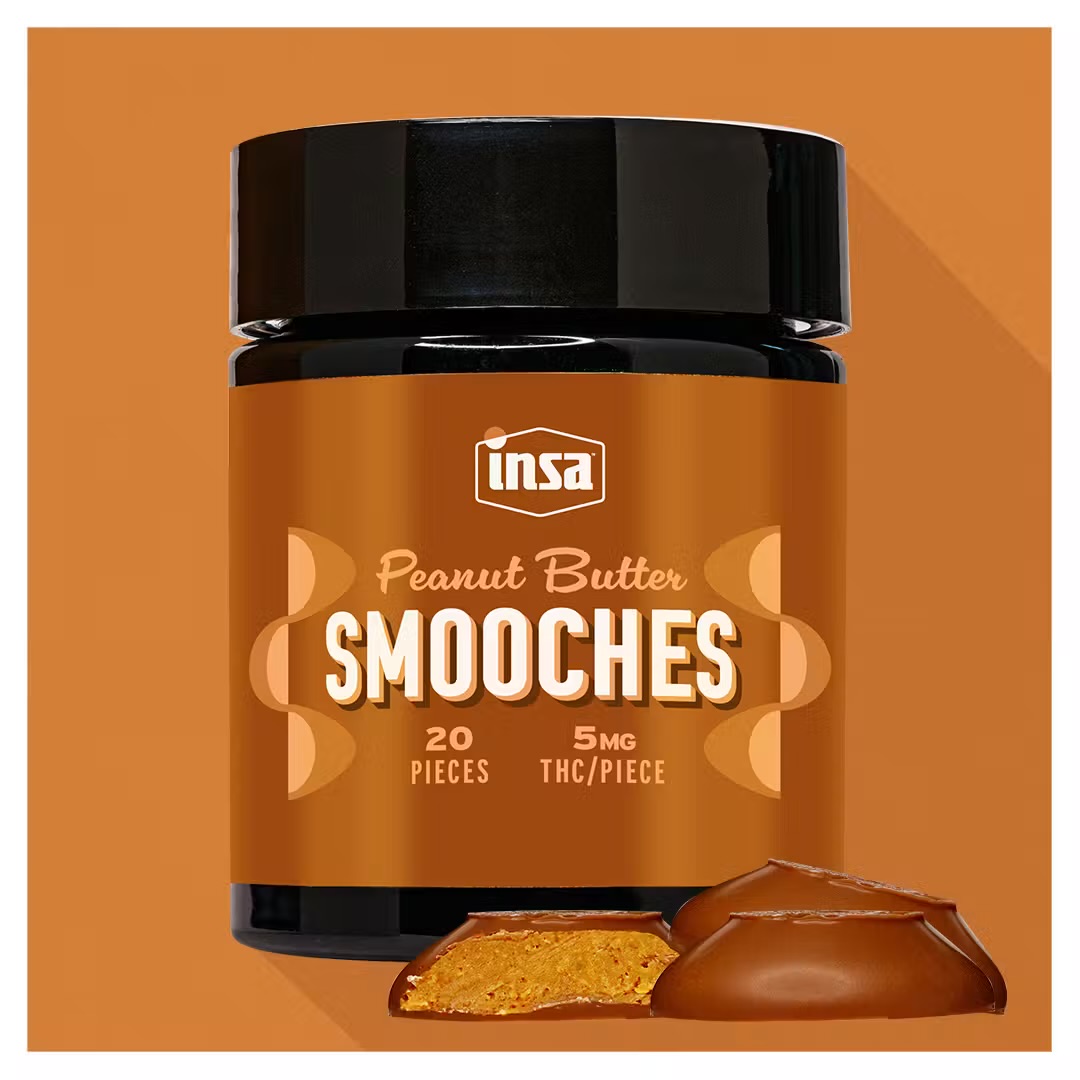 Peanut Butter Smooches | 100mg | Insa