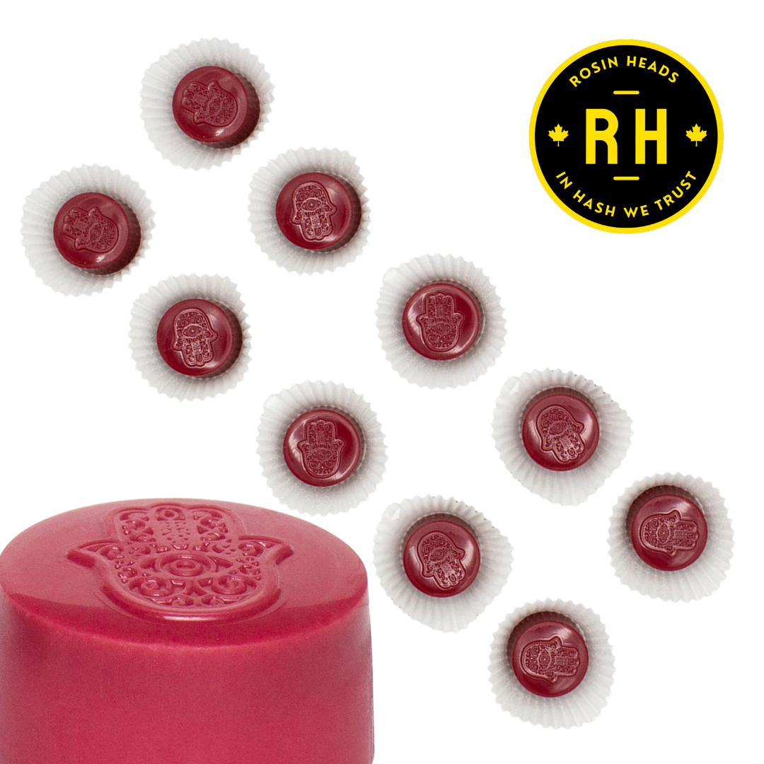 Rosin Heads HASH ROSIN Raspberry Peanut Butter Cup - 10 Pack (100mg THC)🔥