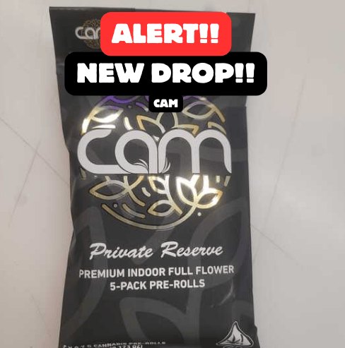 CAM Bubba's Girl x 5PK Indica Prerolls 3.5G