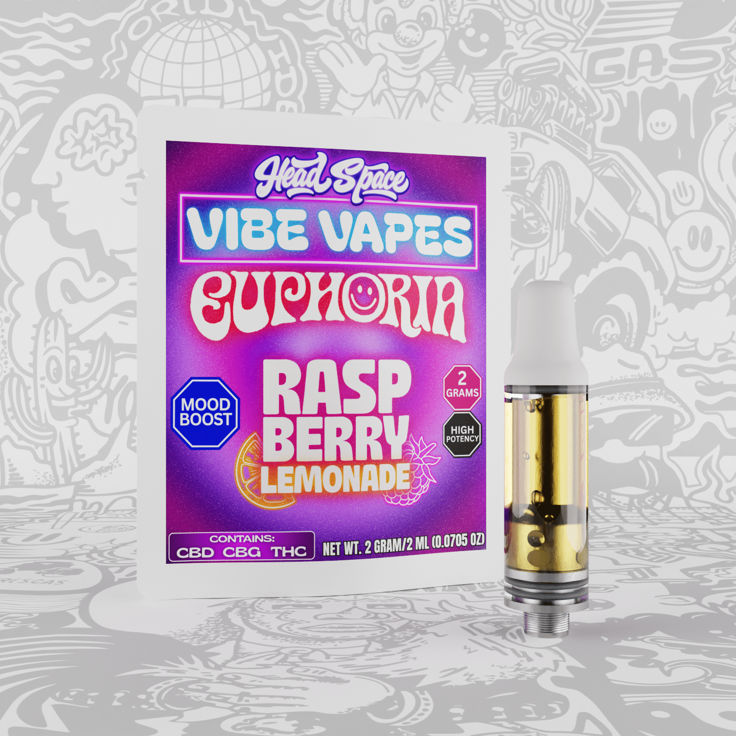 Euphoria - Raspberry Lemonade - 2g