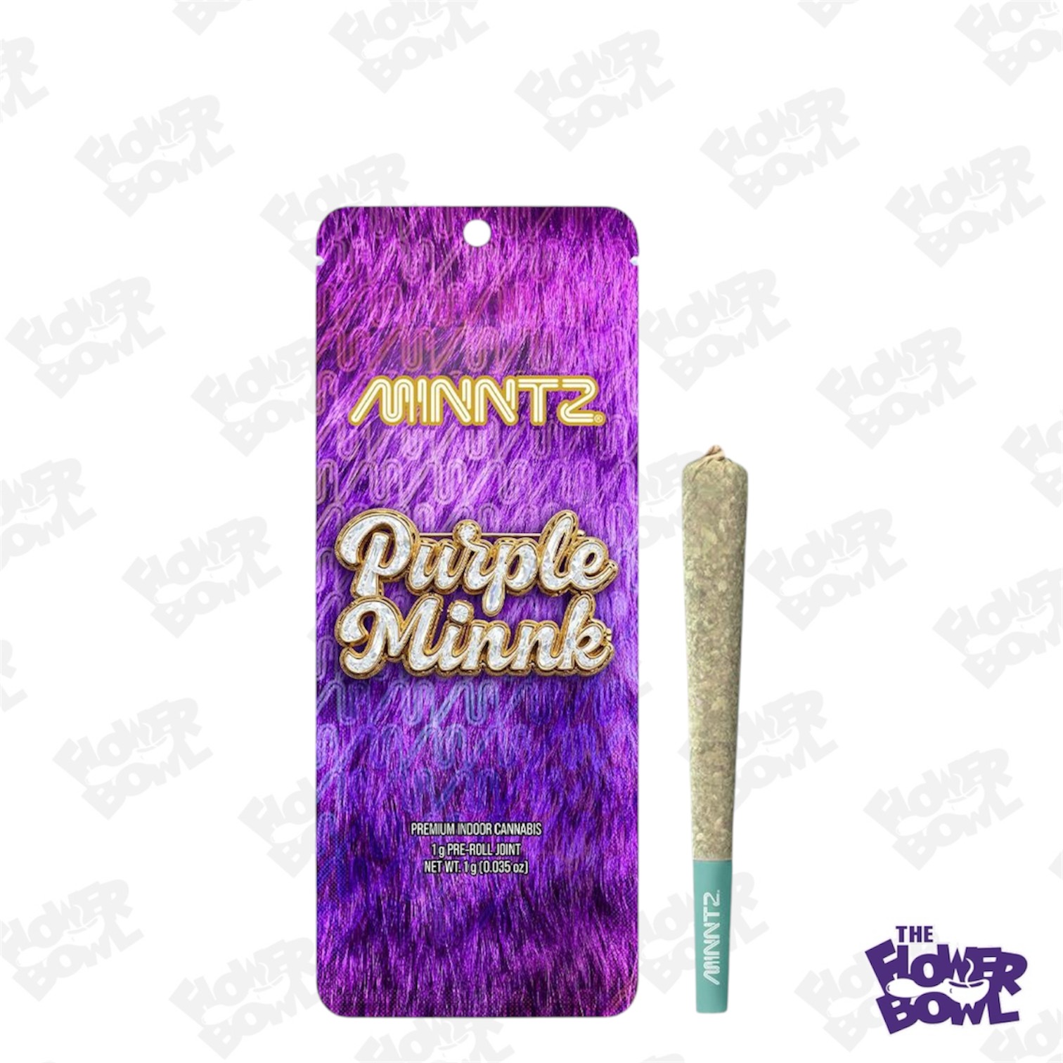 Minntz: Purple Minnk 1G Preroll (H-I)