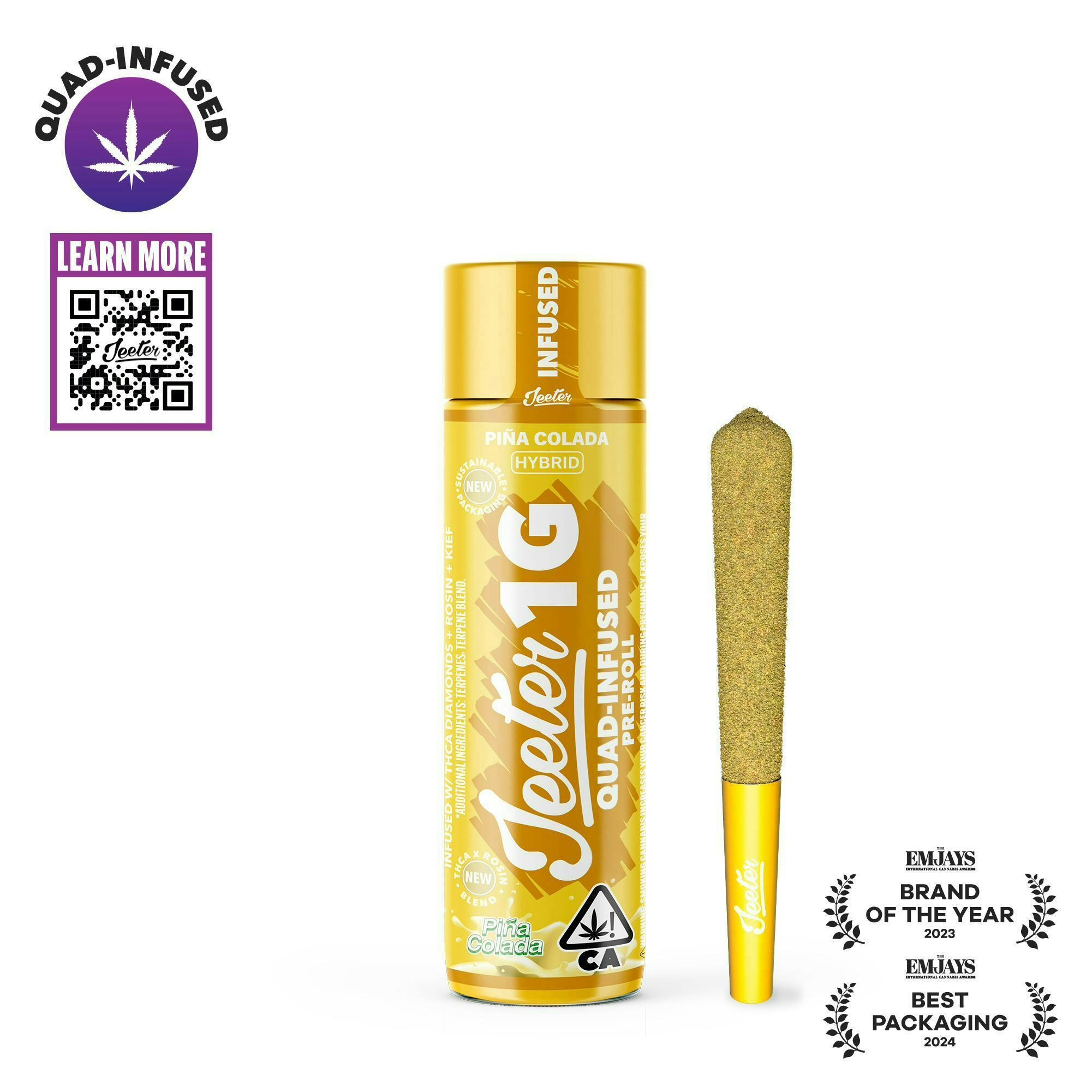 Pina Colada Infused Pre-Roll | 1g