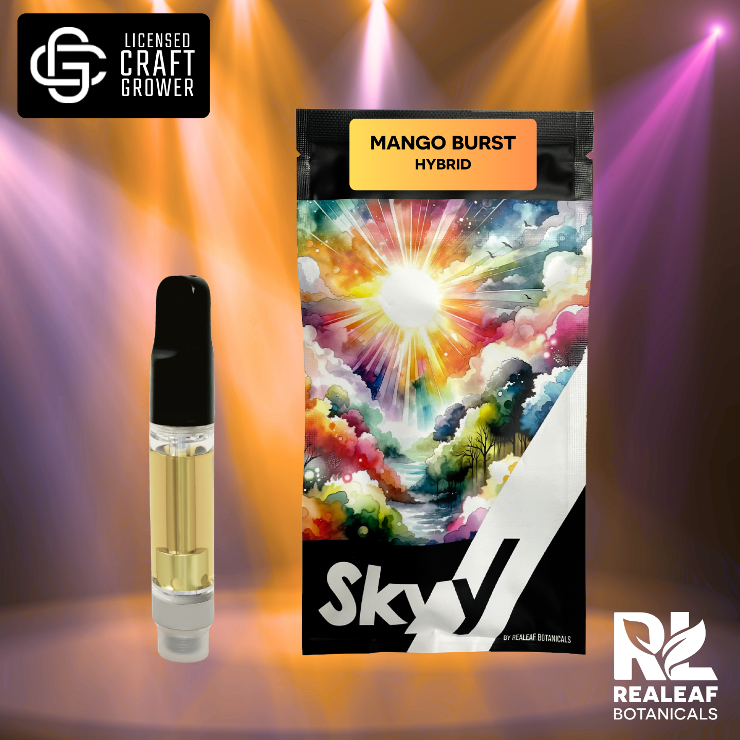 Mango Burst Vape Cartridge 2.0g