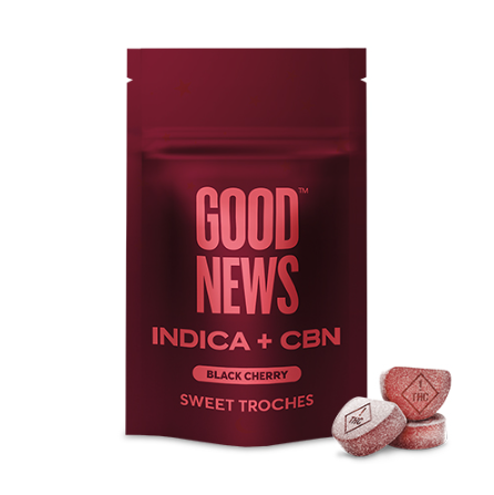 10ct/10mg Troches [2:1 THC:CBN] (Black Cherry)