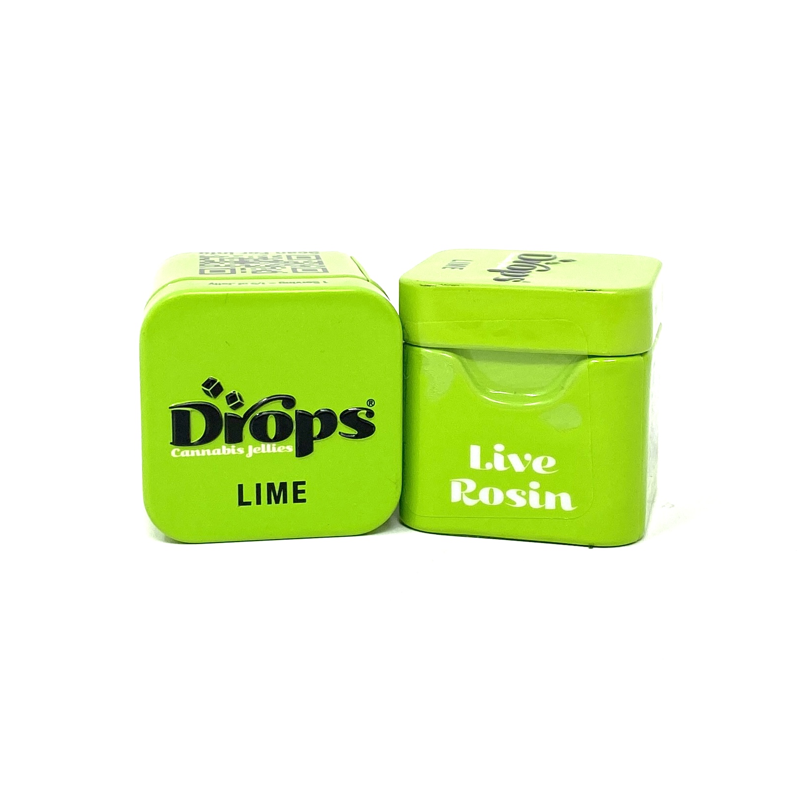 Drops: Lime Gummy 2pk Hybrid 100MG - .1g