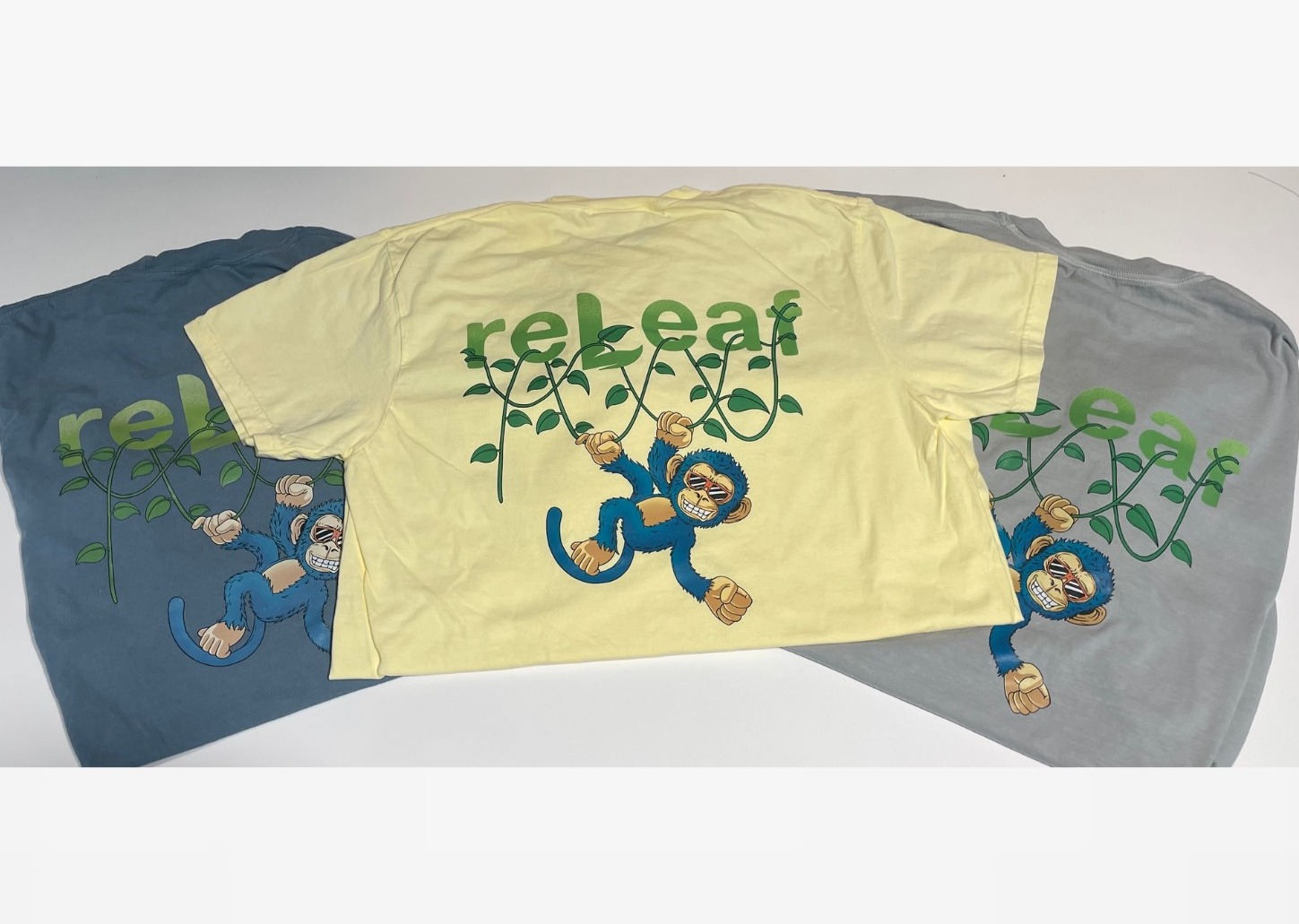 Releaf Monkey Logo T-Shirt